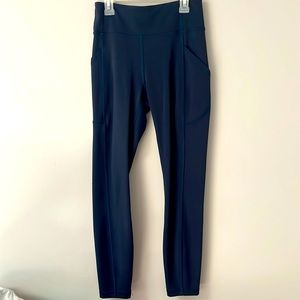 Navy Lululemon Align HR Pant w/ pockets 25”